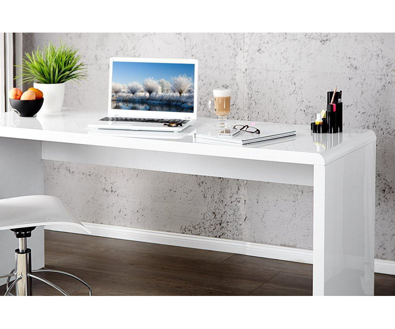 White high gloss office furniture discount